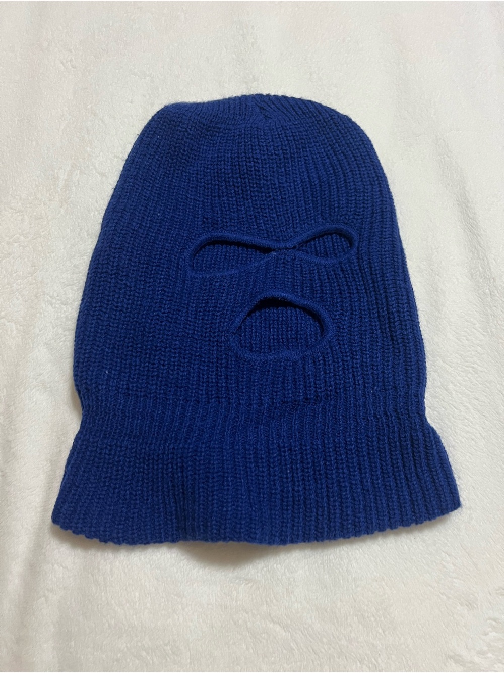 Royal Blue Knit Balaclava Ski Mask